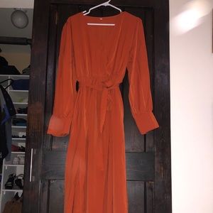 Rust Maxi Long Size Small